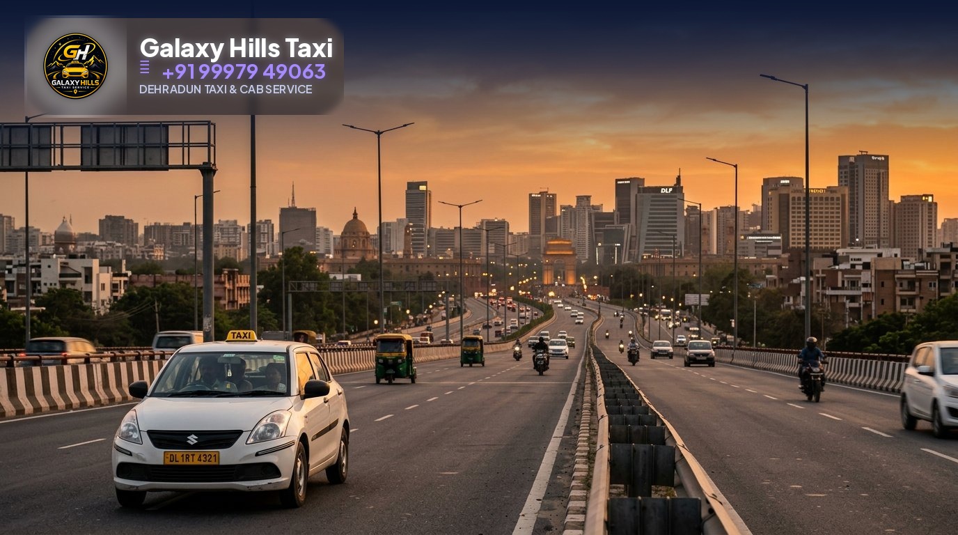 Dehradun to Delhi taxi fare 2026 journey