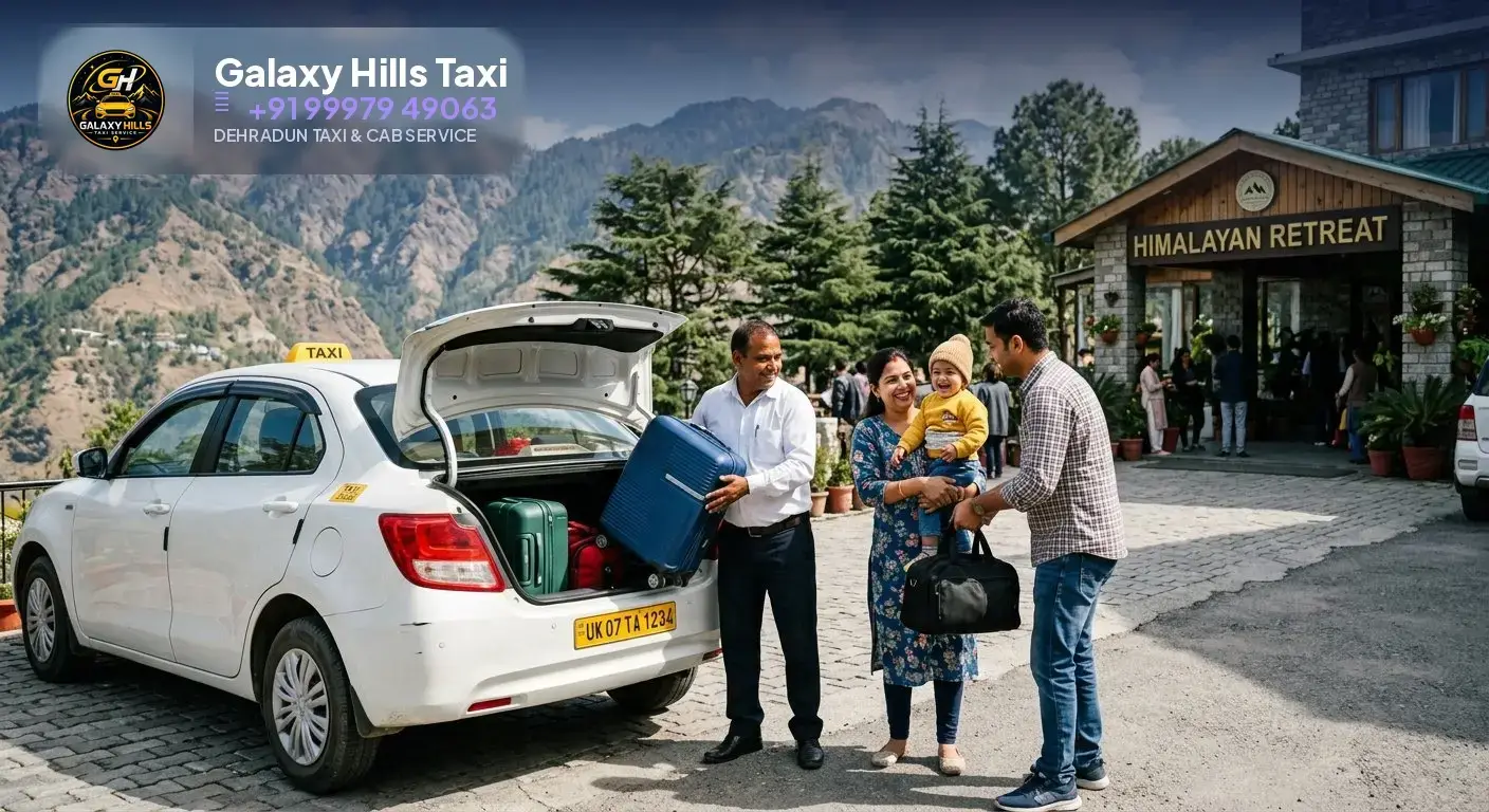 Dehradun to Mussoorie taxi fare 2026 booking