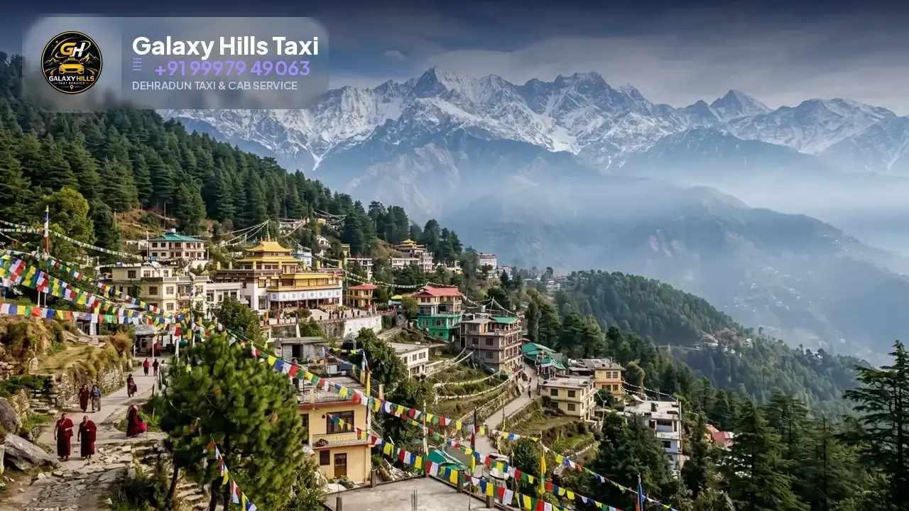 Dehradun to Dharamshala taxi — Galaxy Hills Taxi Service Dehradun