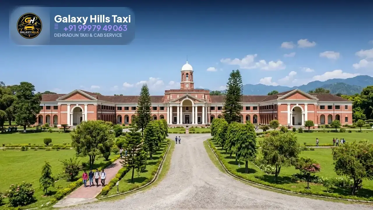 Dehradun to Forest Research Institute taxi — Galaxy Hills Taxi Service Dehradun