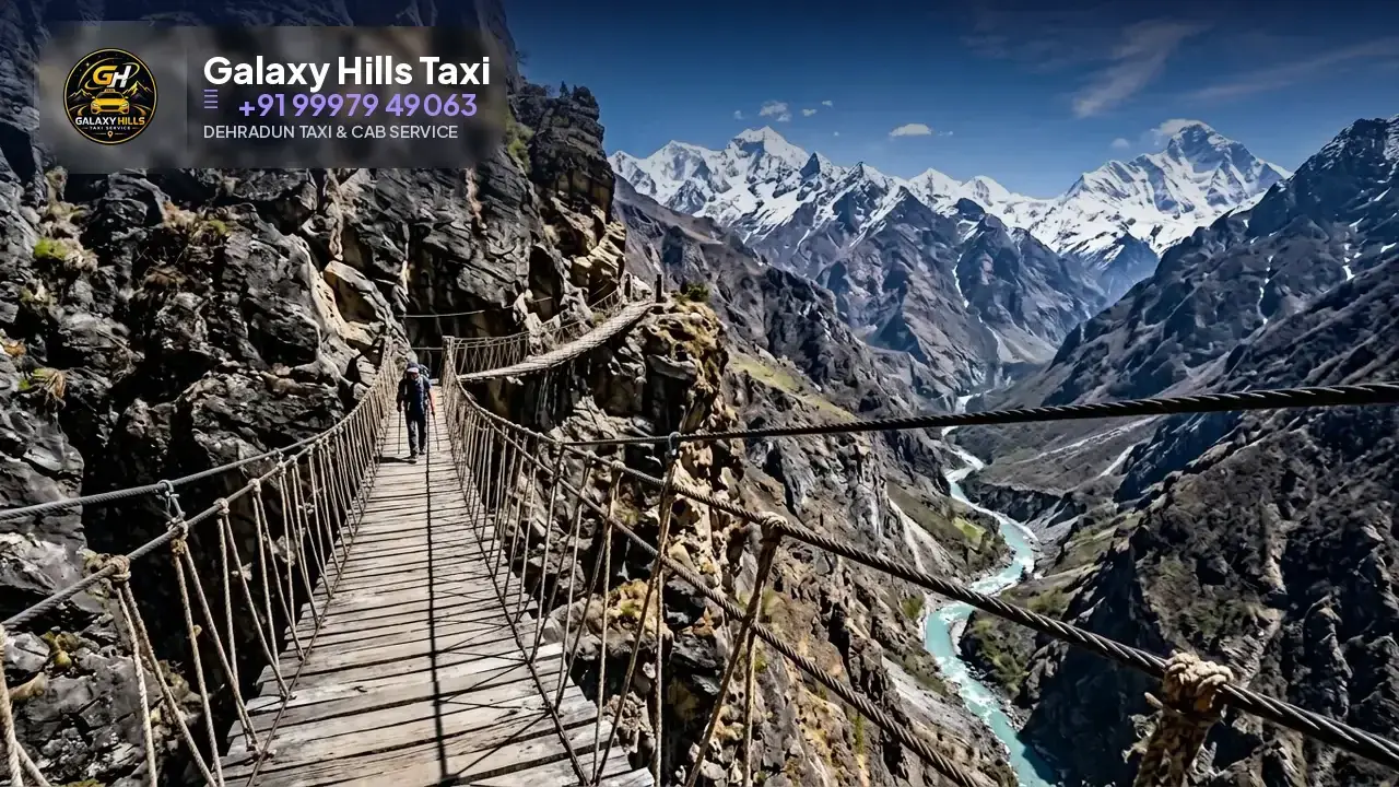 Dehradun to Gartang Gali taxi — Galaxy Hills Taxi Service Dehradun
