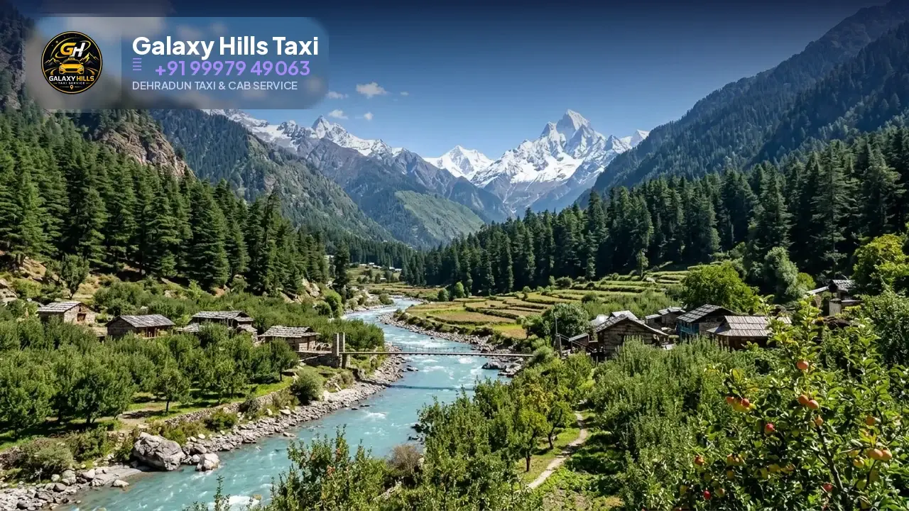 Dehradun to Harsil taxi — Galaxy Hills Taxi Service Dehradun