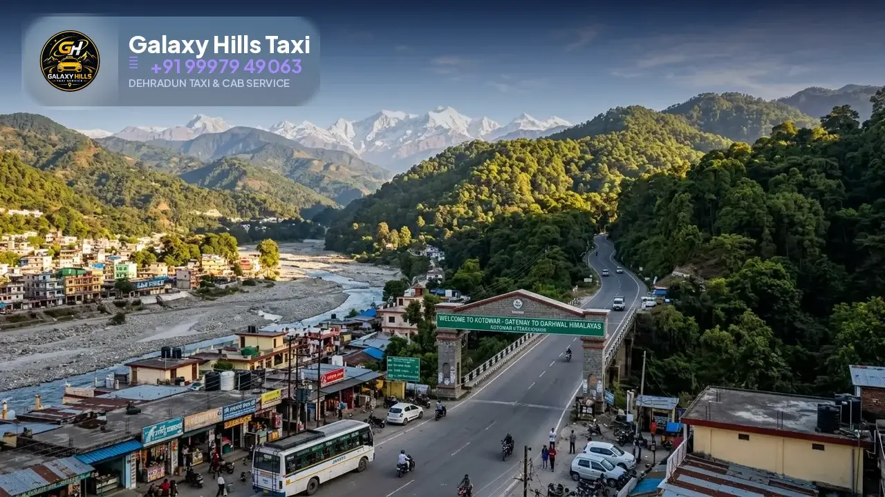 Dehradun to Kotdwar taxi — Galaxy Hills Taxi Service Dehradun