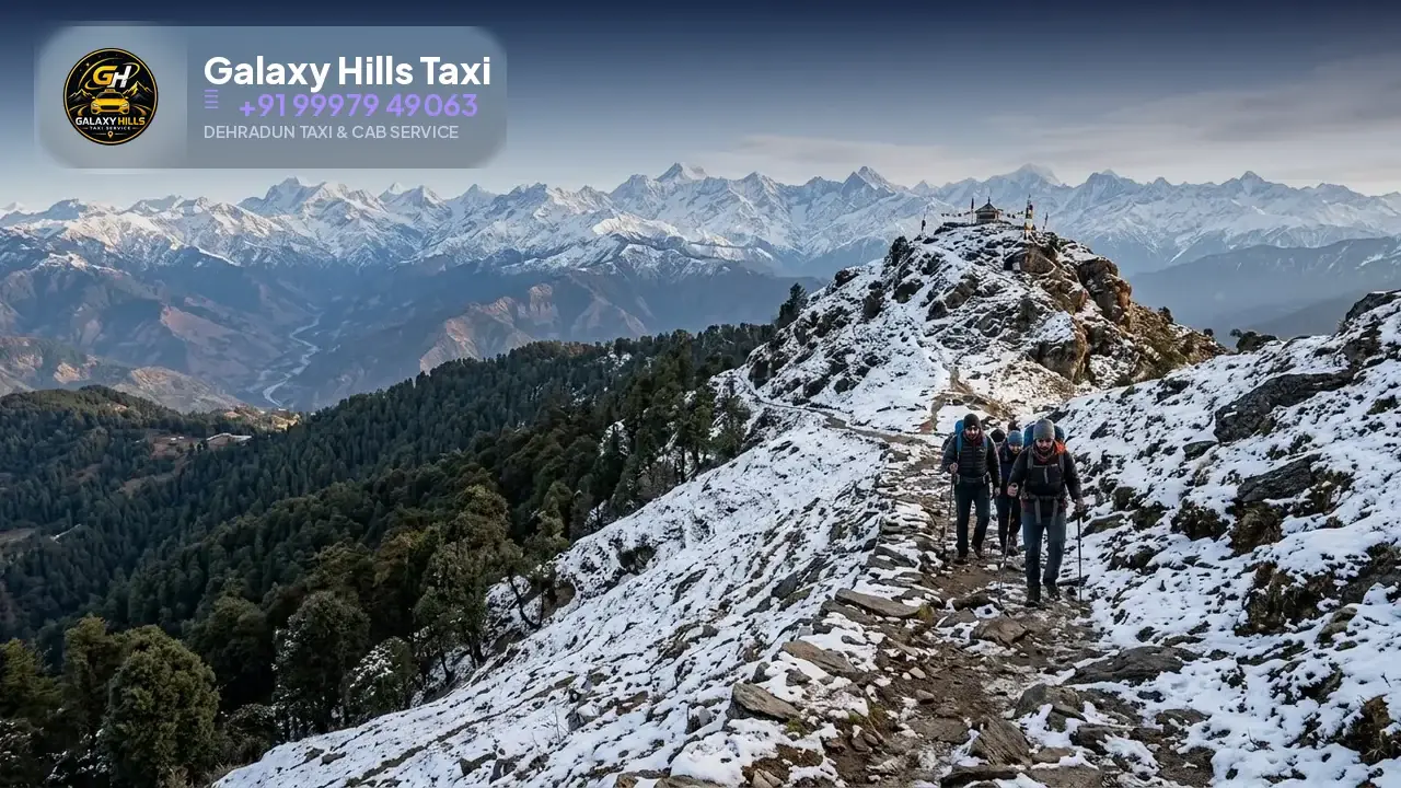 Dehradun to Nag Tibba taxi — Galaxy Hills Taxi Service Dehradun