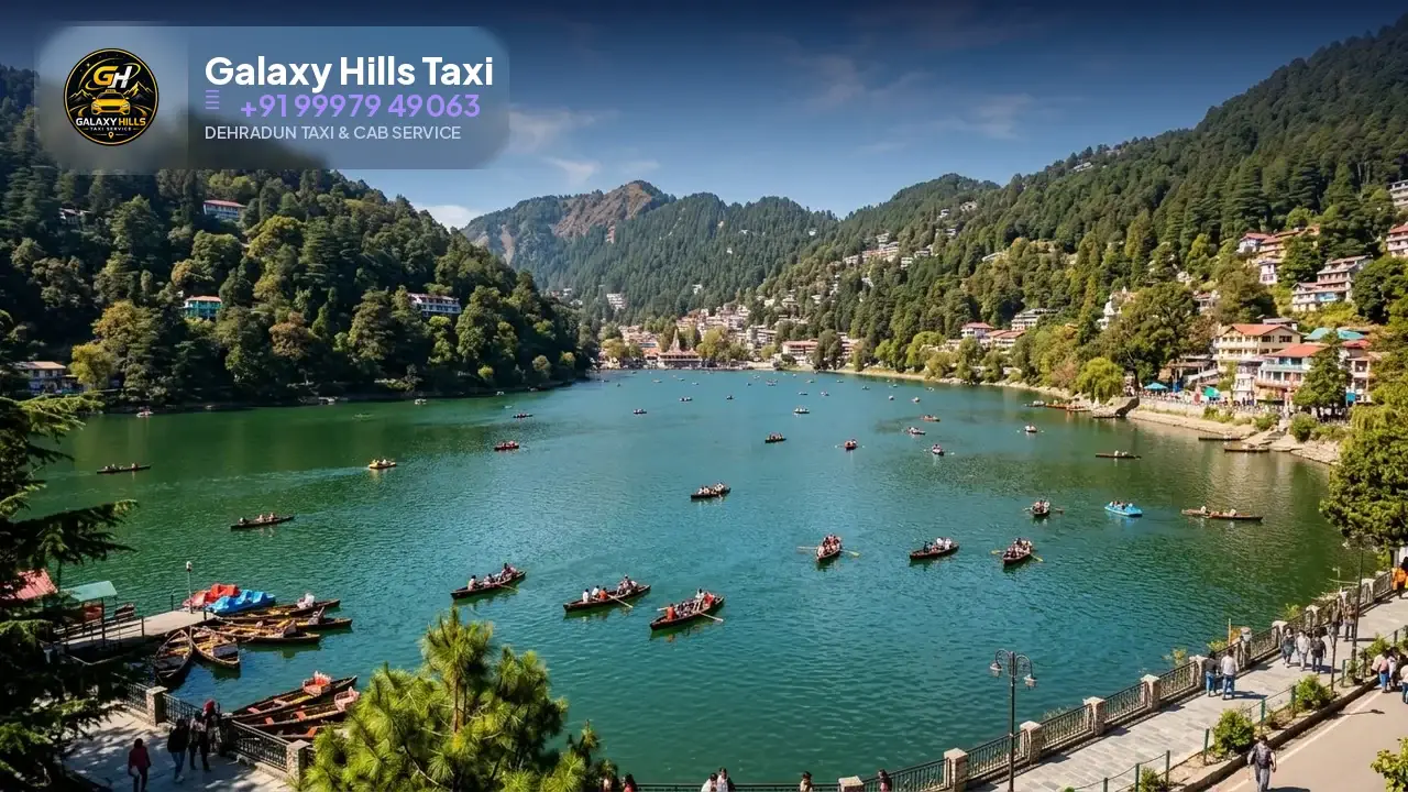 Dehradun to Nainital taxi — Galaxy Hills Taxi Service Dehradun