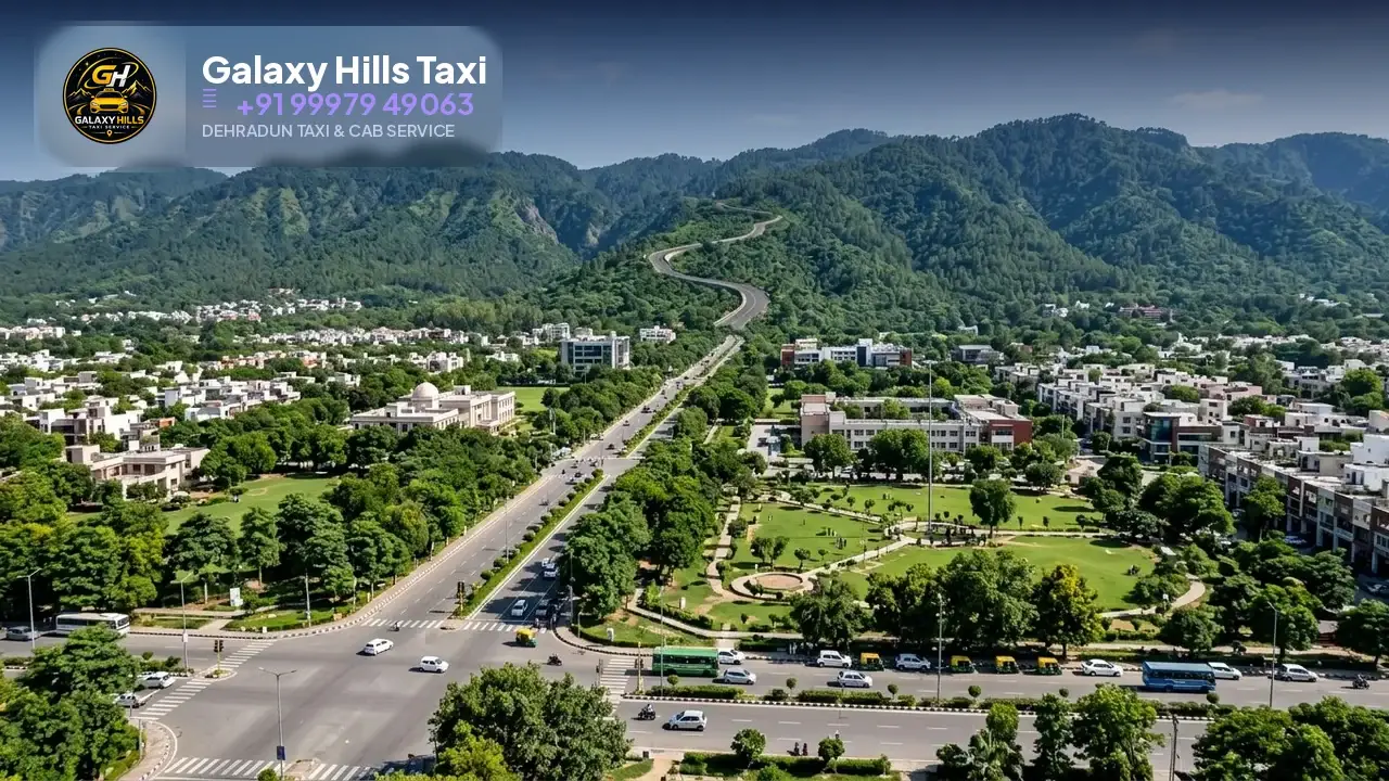 Dehradun to Panchkula taxi — Galaxy Hills Taxi Service Dehradun