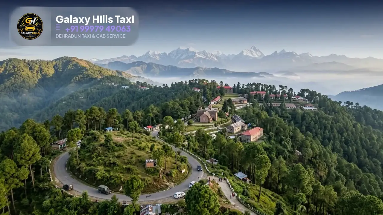 Dehradun to Ranikhet taxi — Galaxy Hills Taxi Service Dehradun