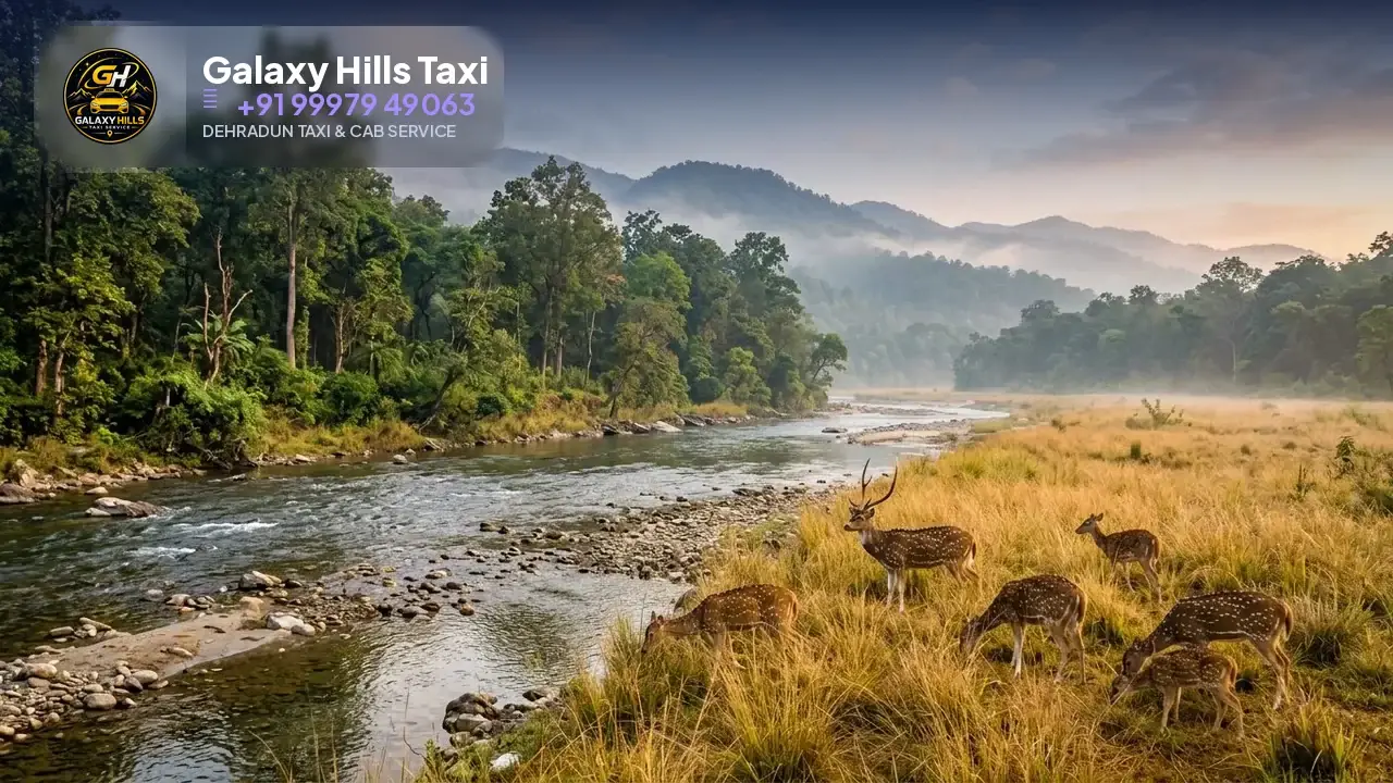 Dehradun to Robbers Cave taxi — Galaxy Hills Taxi Service Dehradun