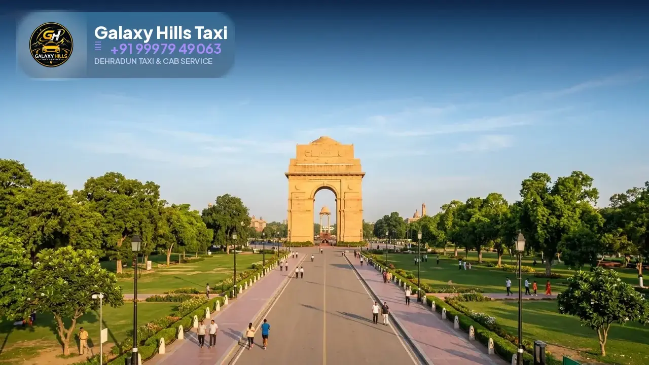 Delhi to Mussoorie taxi — Galaxy Hills Taxi Service Dehradun