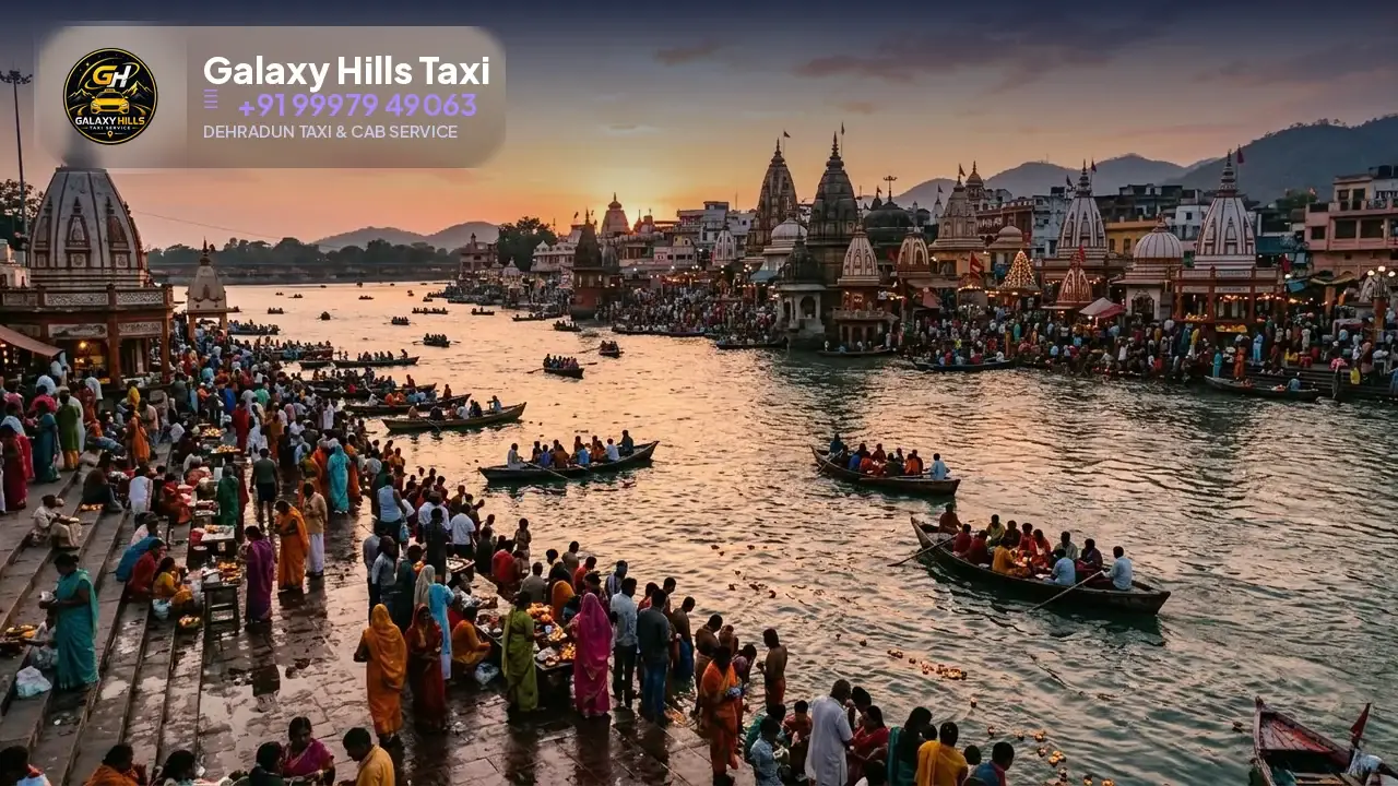 Jolly Grant Airport to Haridwar taxi — Galaxy Hills Taxi Service Dehradun
