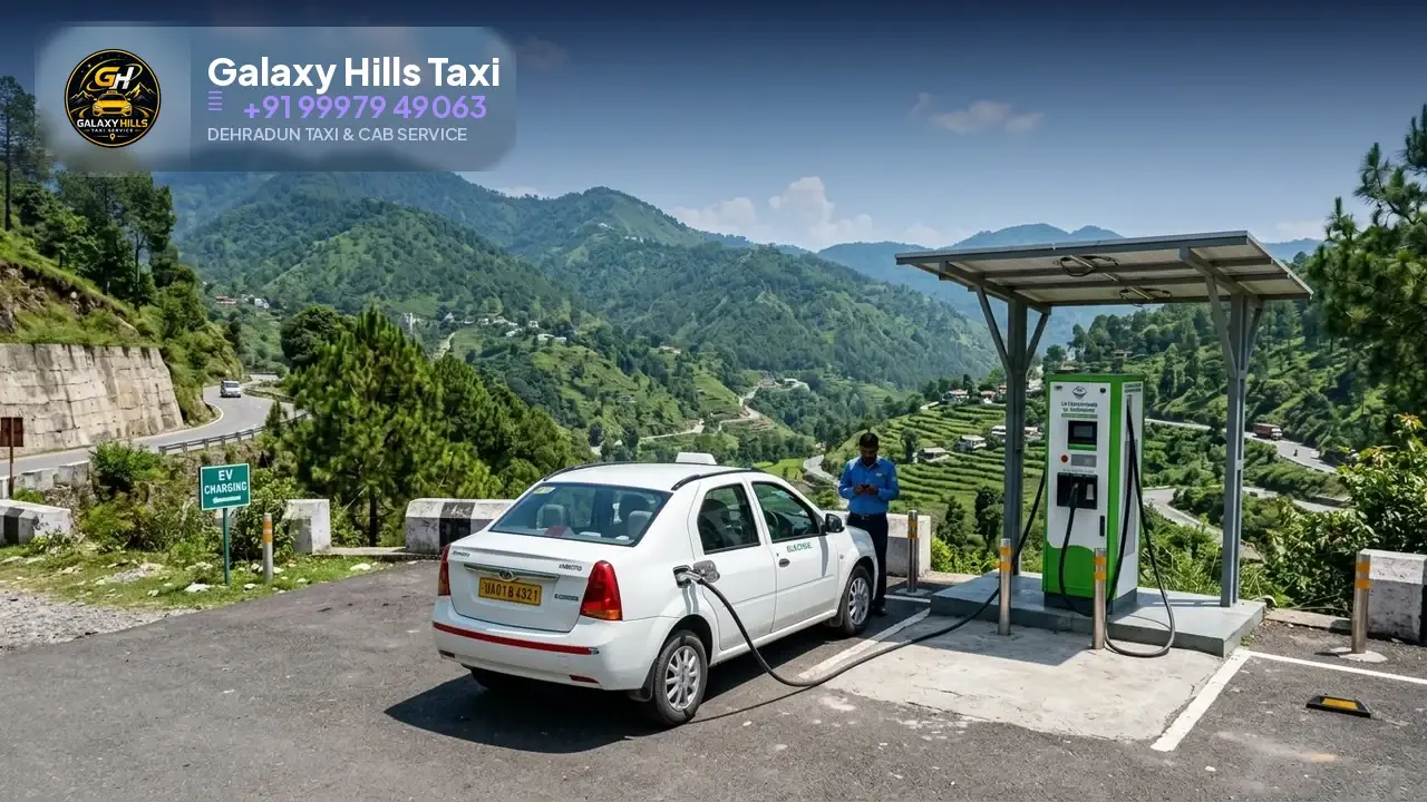 EV Taxi Dehradun (Electric Cab) in Dehradun — Galaxy Hills Taxi Service