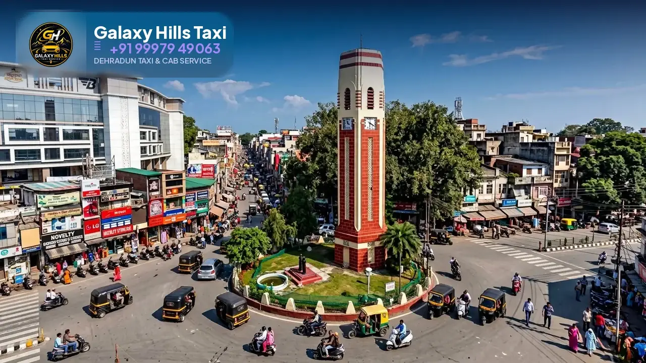 Local Taxi in Dehradun — Galaxy Hills Taxi Service