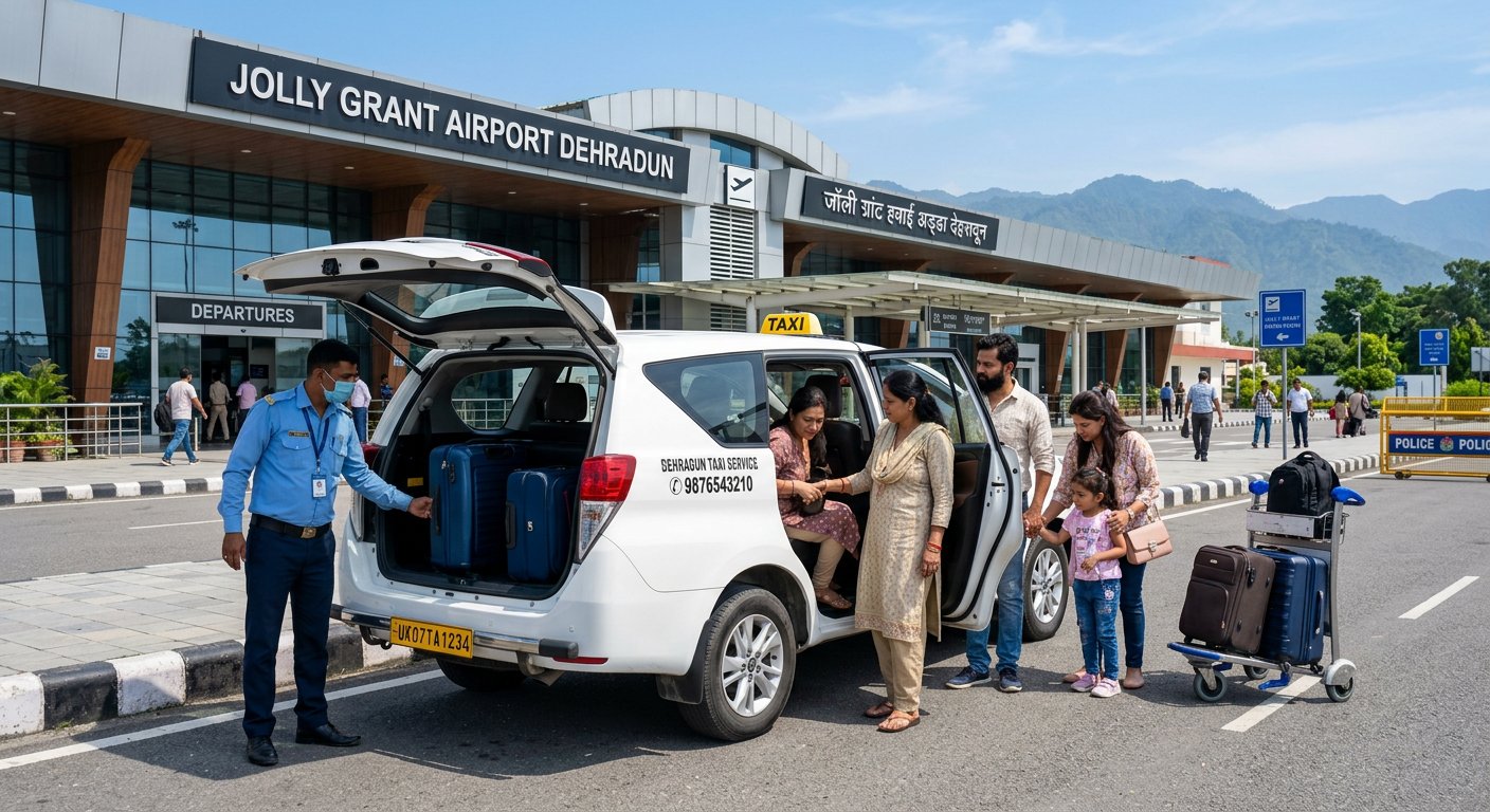 Airport taxi at Jolly Grant Dehradun